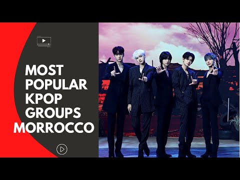 Most popular kpop groups in Morrocco 2022|BTS|Updated