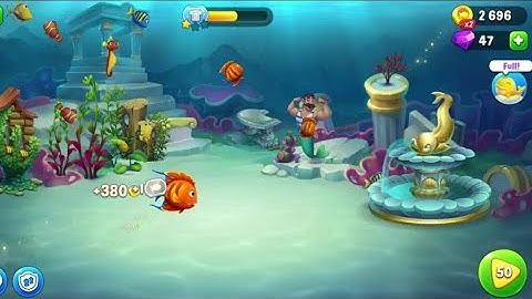 FISHDOM - Gameplay Level 49 Save The Fish, Help to Still Live! - Build Aquascape