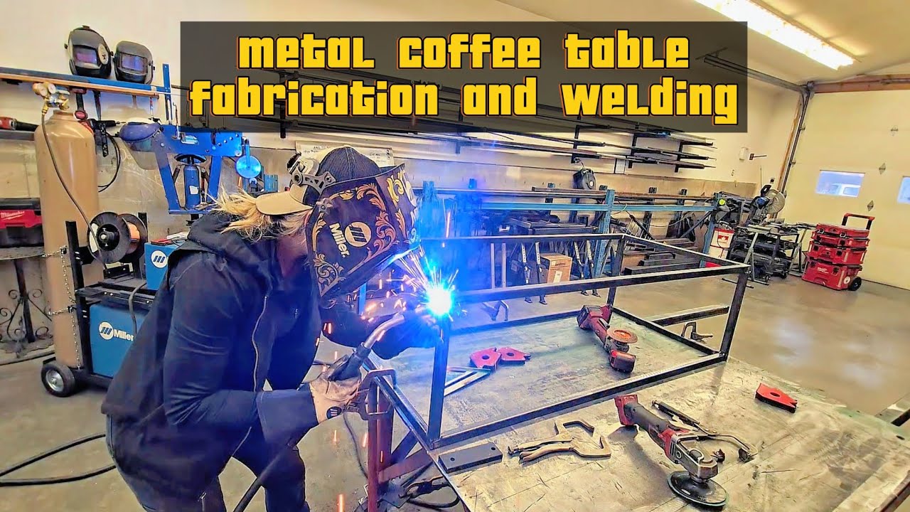 Build a Metal Coffee Table With Rachel - Fabrication and Welding - YouTube