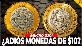 ¡Es oficial! Nueva MONEDA de $10, ¿Adiós a las actuales?