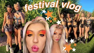 my first music festival vlog \& grwm 2021