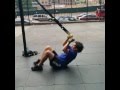 Trx crunch  curl