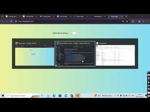 Coding Ninjas Tooltip Project || Skill Test