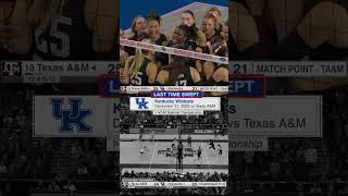 Texas A&M volleyball looking dangerous again after sweeping Kentucky…AGAIN 👀