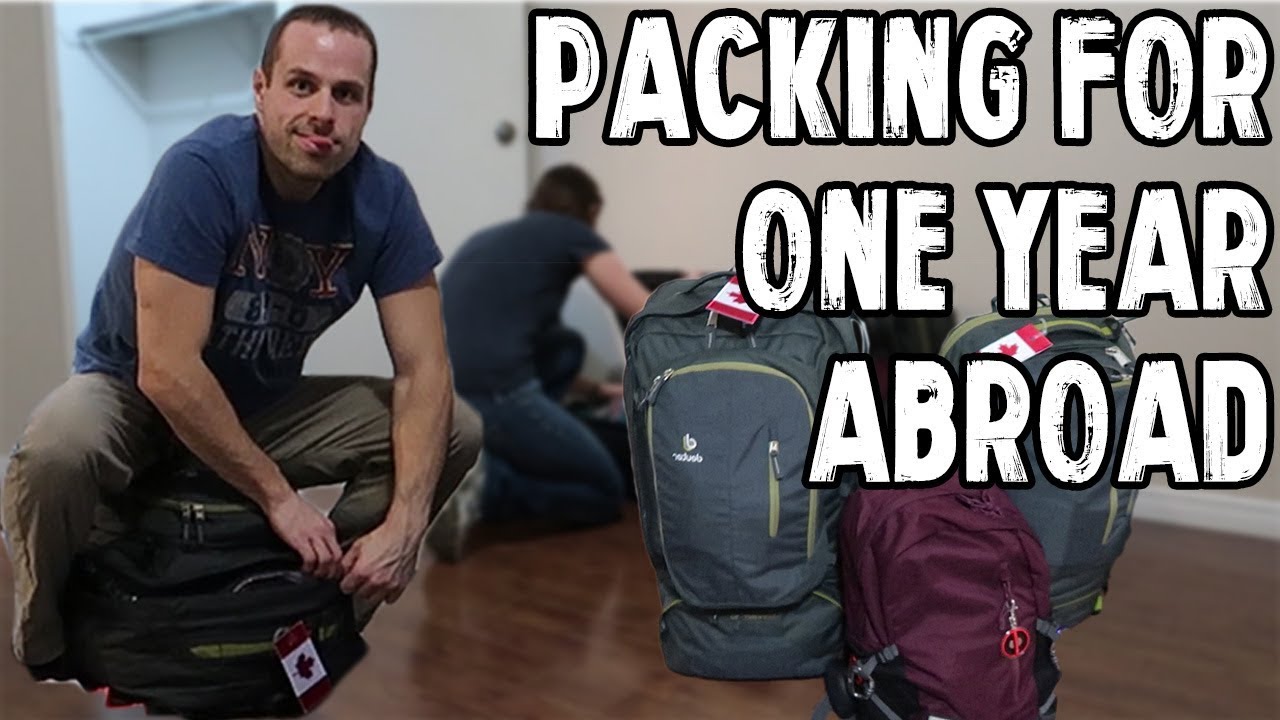 Packing 12 Months Worth of Luggage