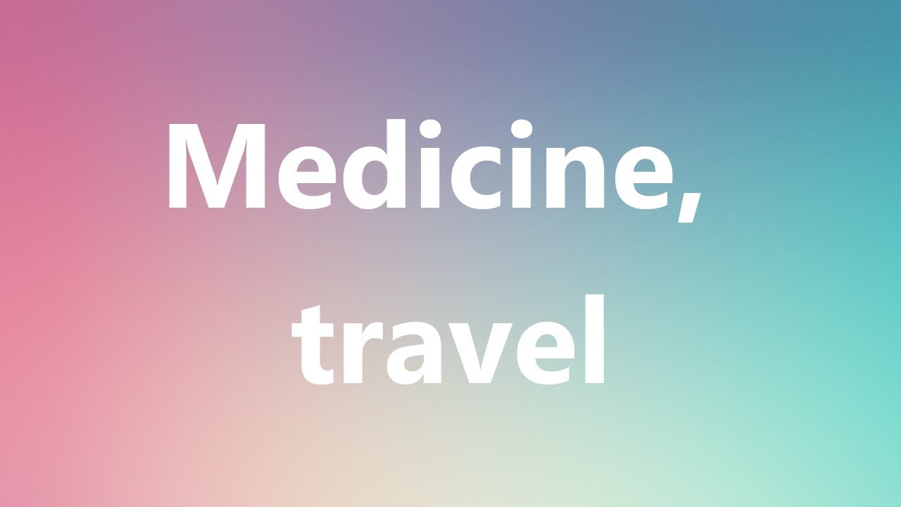 trip in medicine means