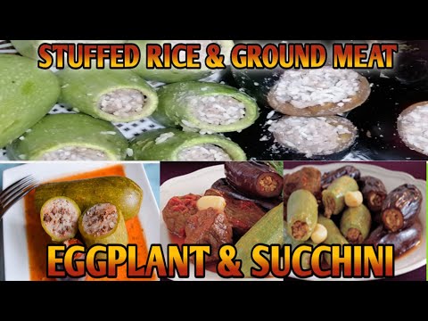 Video: How To Make Zucchini Stuffed With Rice And Vegetables