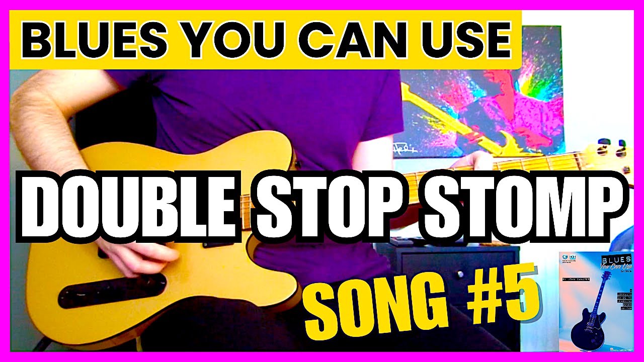 John Ganapes - Double Stop Stomp (Guitar Cover) Blues You Can Use Song #5
