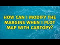 How can I modify the margins when I plot map with cartopy?