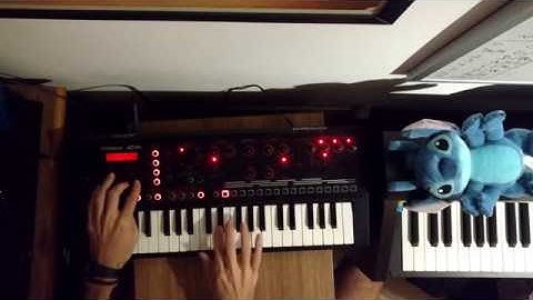 How to Donna Summer - I Feel Love JD-XI Synth Cover