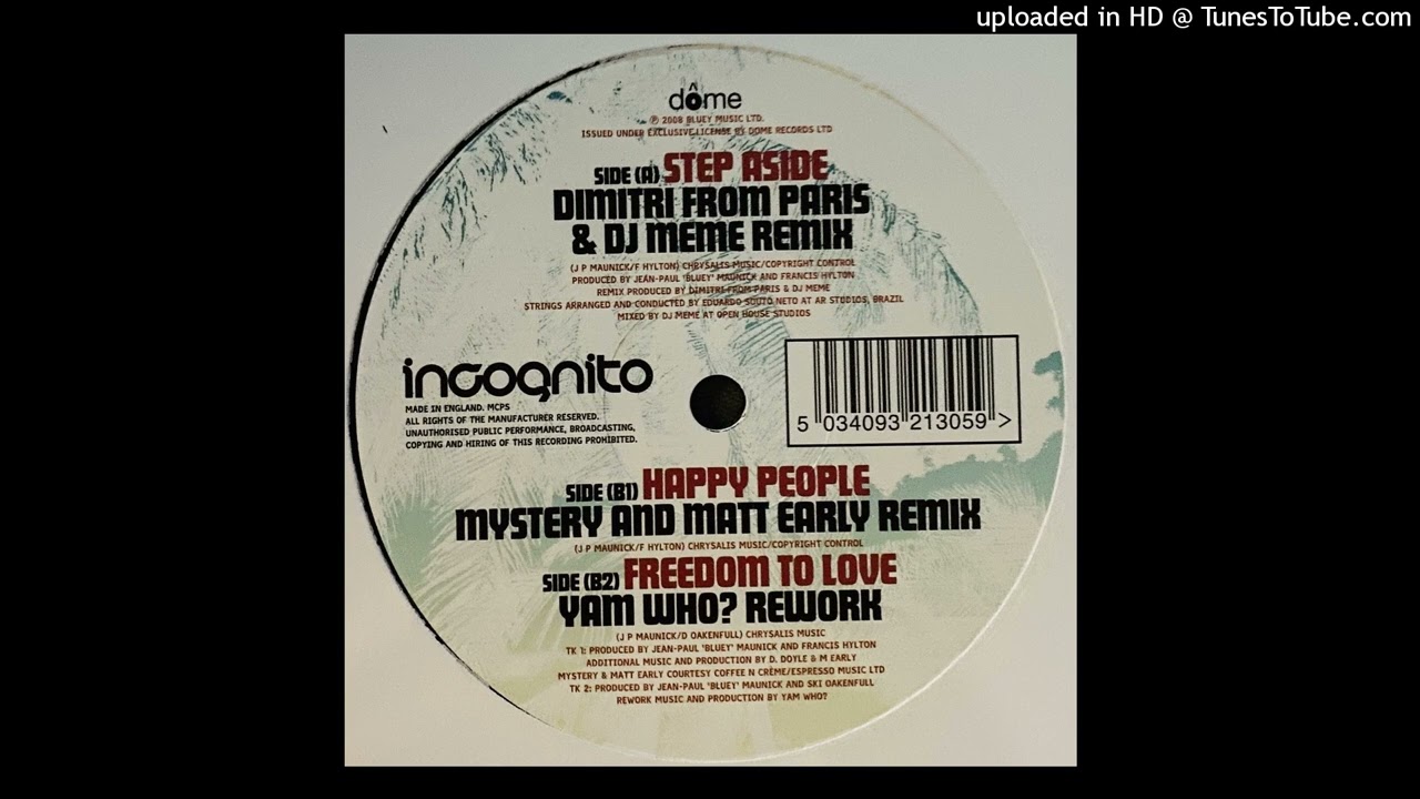 Incognito | Happy People (Mystery And Matt Early Remix)