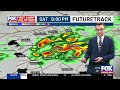 First Alert Weather Day Saturday as rain may cause college football delays