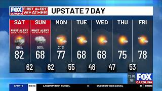 Information First Alert Weather Day Saturday as rain may cause college football delays Update