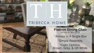 Tribecca Home Flatiron Dining Chair - Overstock.com