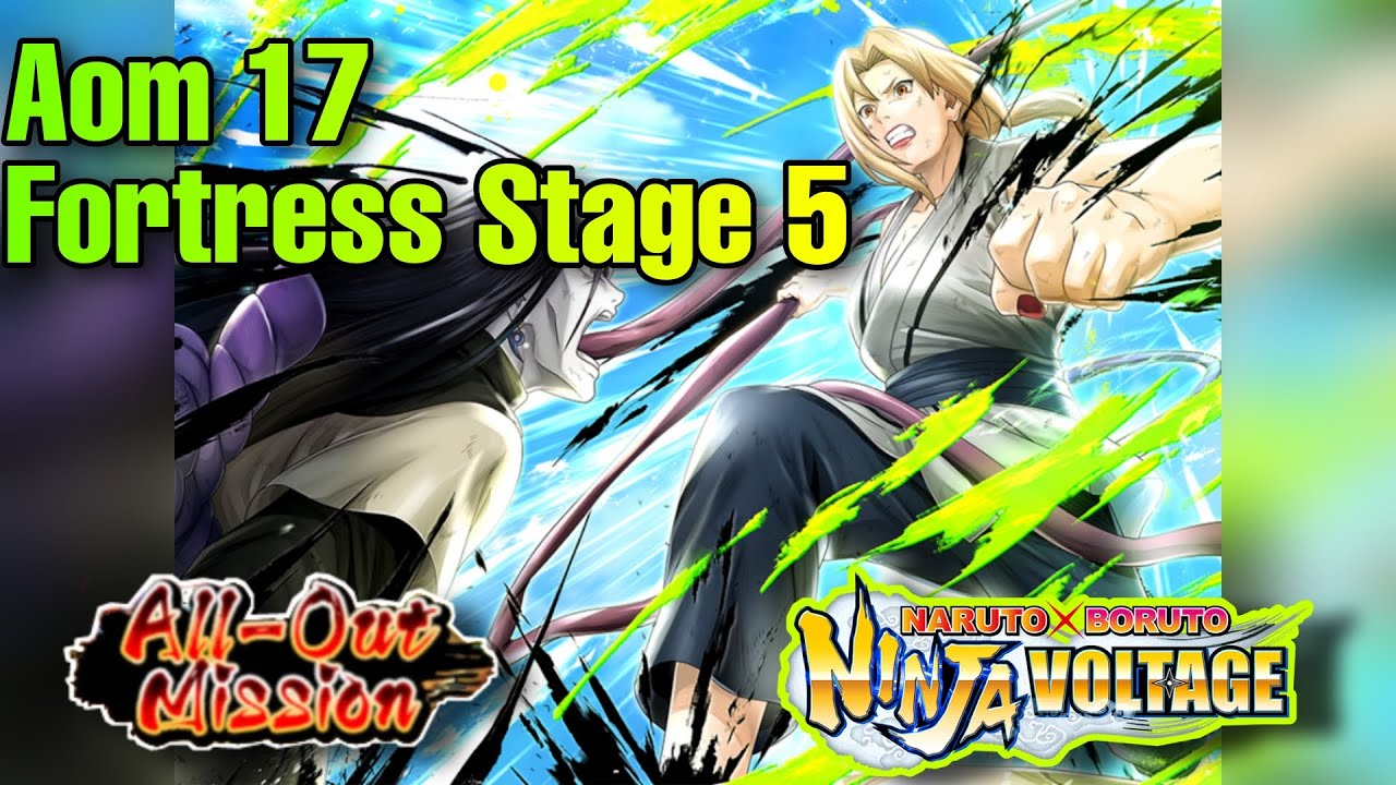 Nxb nv | Gameplay All Out Mission 17 Fortress stage5 Nxb Ninja Voltage 