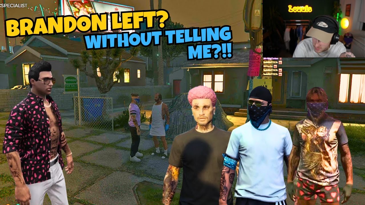 Jon Tells SK His Vouch Brandon is Leaving Manor & Some More Members in Trouble | NOPIXEL 4.0 GTA RP