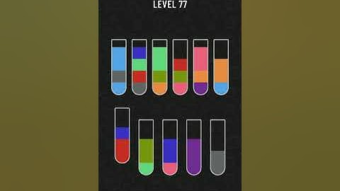 Water Sort Puzzle Level 77 | Level 77