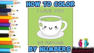 Coloring by number Painting for kids and toddlers Coloring pages Learning Introvert Coloring How to