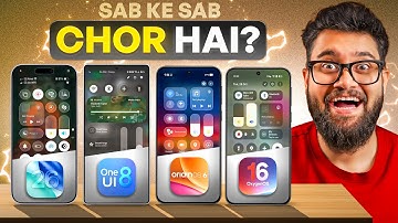 OriginOS 6 vs OxygenOS 16 vs One UI 8 vs iOS 26 - COPY CATS?🐱