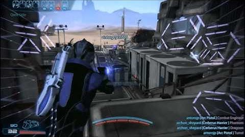 Mass Effect 3: Drell Assassin Infiltrator with Arc Pistol