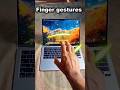 Mackbook Finger Gestures 😍#mackbook #apple #tech