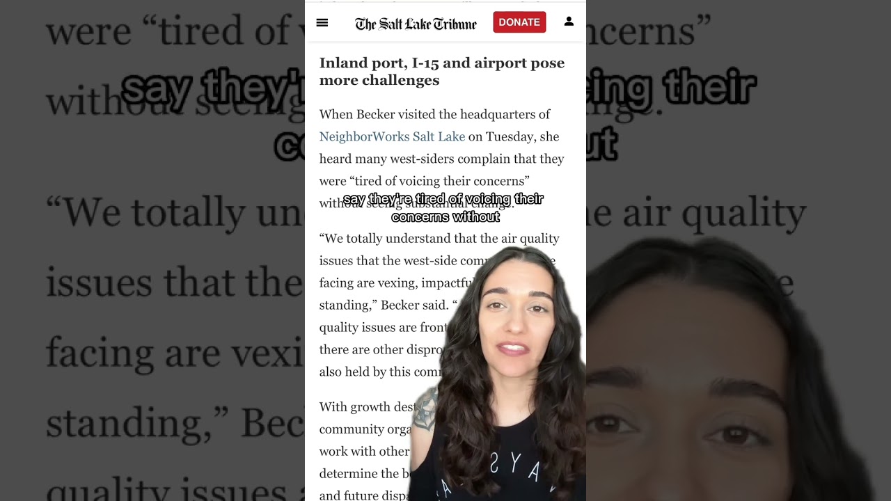 Salt Lake Valley west-siders suffer from worse air and higher health risks