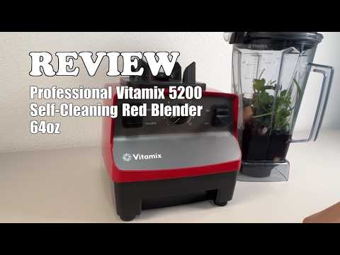 Vitamix 5200 Blender Review: 64 oz Professional-Grade, Self