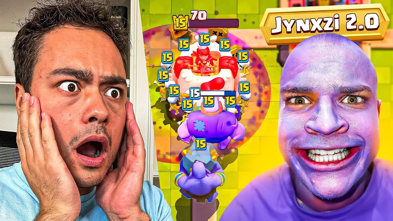 Ik Probeerde het Jynxzi 2.0 Deck op Clash Royale...