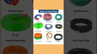 Type's of Hose Pipe Explain / #hosepipe #pipe #waterpump #youtubeshorts #generalknowledge #tech