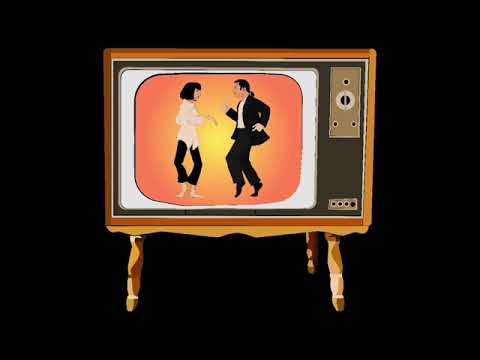 Dance Travolta Pulp Fiction Motion Design Tv Vintage