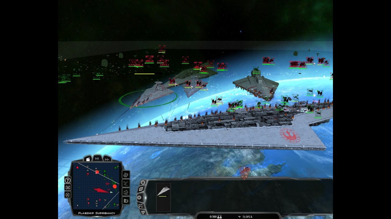 star wars empire at war SSD vs rebel SSD part 2 medium