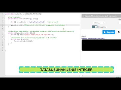 08_Struktur Tatasusunan dalam Kod Aturcara Modular