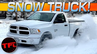 Is the CHEAPEST NEW 4WD Half-Ton You Can Buy Today Any Good In The Snow?