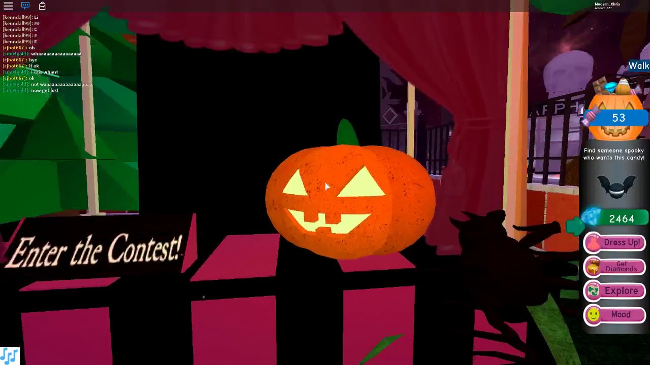 HOW TO GET THE PUMPKIN CONTEST 2018 BADGE + 2000 DIAMONDS IN ROYALLOWEEN!