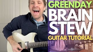 Brain Stew by Green Day Guitar Tutorial - Guitar Lessons with Stuart!