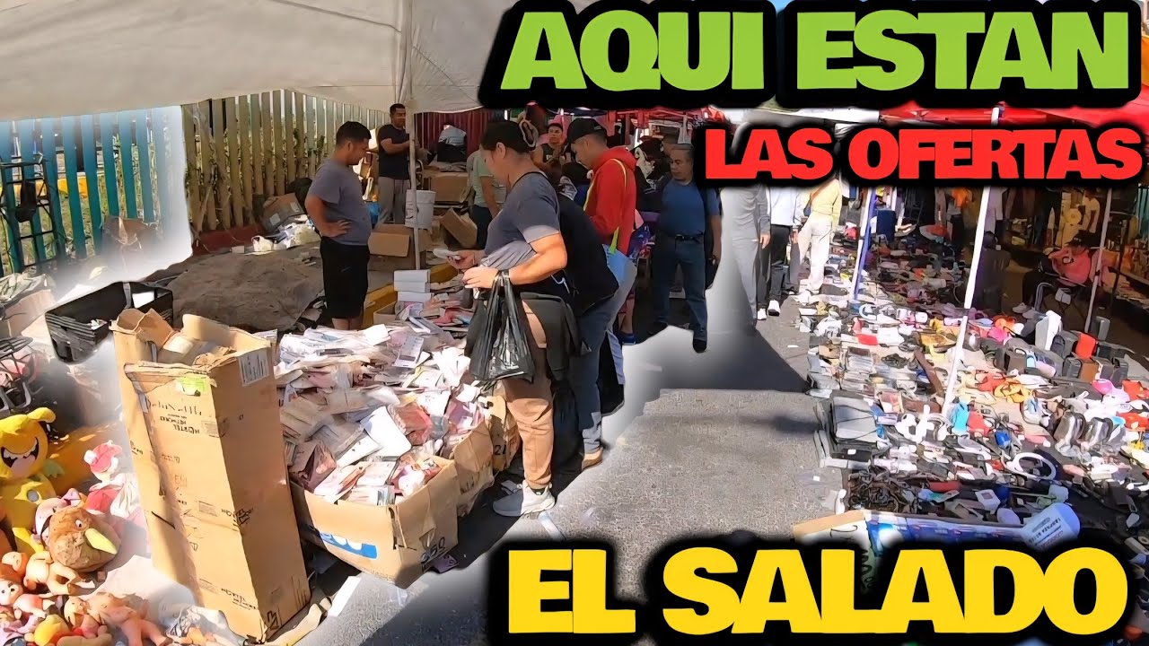 COMPRANDO TESOROS y OFERTONES en el Tianguis del SALADO #chachareando #cachureando #vagorecon #toys