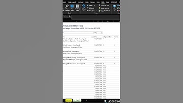 Simplify financial tracking with Logicim XLGL transactions report