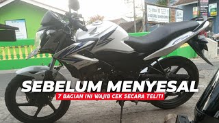 7 Bagian Wajib Cek Sebelum Beli Motor Second || Honda Old Cb150r