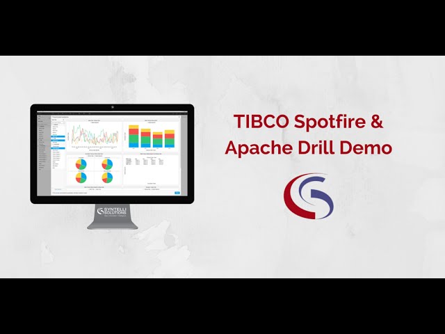 Spotfire and Apache Drill Test Drive Demo | Big Data Analytics