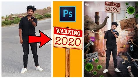 2020 disasters special editing | conceptual editing | pscc manipulation | pstouch Tutorial