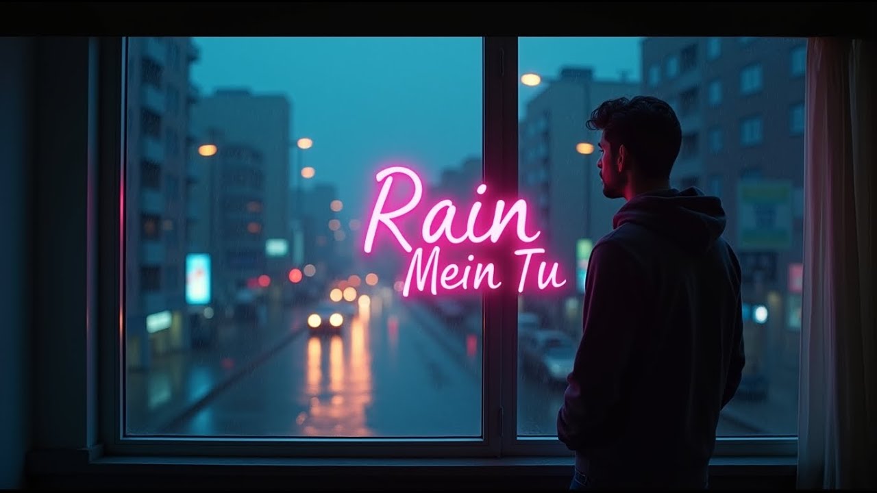 Rain Mein Tu | Hindi Romantic Night R&B x Hip-Hop | Chill Rain & City Lights Vibes