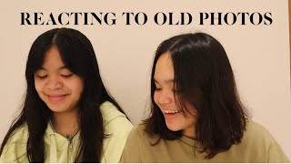 REACTING TO OLD PHOTOS WITH MY SISTER! *FUNNY* | Mary Pacquiao and Family |