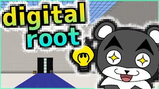 【digital root】巨大なギミックを駆使して扉を開け！！『謎解き脱出配布マップ攻略』『マイクラ/マインクラフト/minecraft』