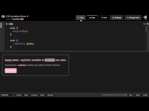 Animate CSS Variables with GSAP