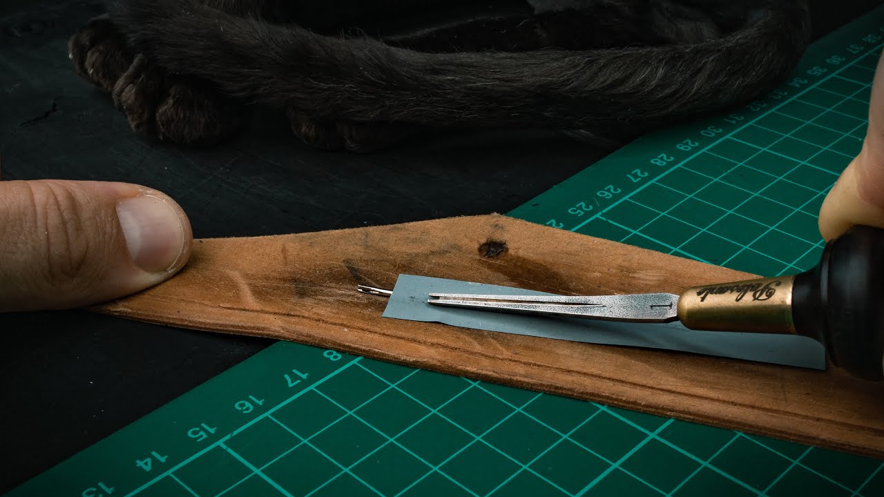 My 5 Unique Simple Leather Craft Tips [RU Sub] YouTube
