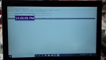 Python digital clock working code