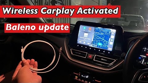 Baleno Infotainment System Update आगया : How To Update ! New Changes ? Wireless carplay !