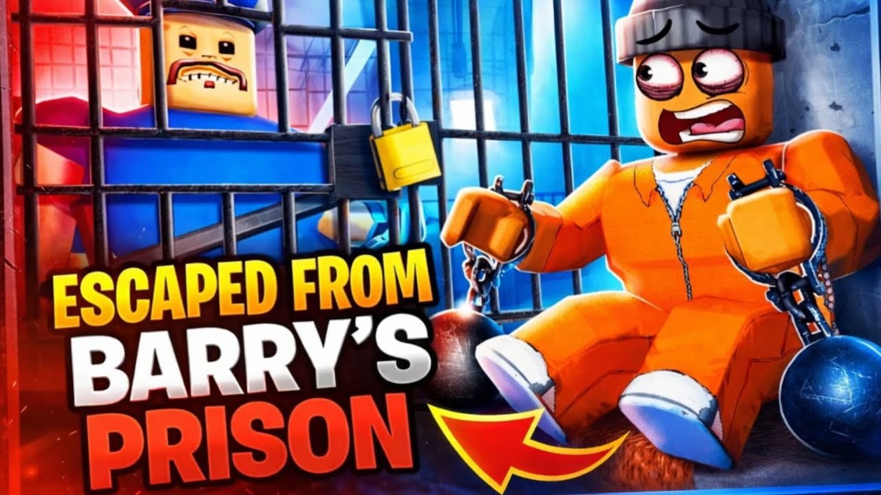 Escaped from Barry's Prison😱 | Barry's Prison Run (Obby!) | Roblox Episode 01 |