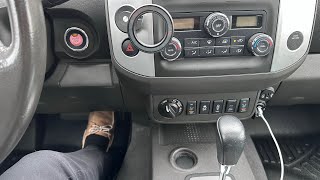 2020 Nissan Frontier Ignition Relocation