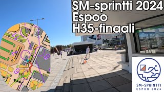 Suunnistuksen SM-sprintti 11.5.2024: H35 (3,3 km) | Ihmisvilinää